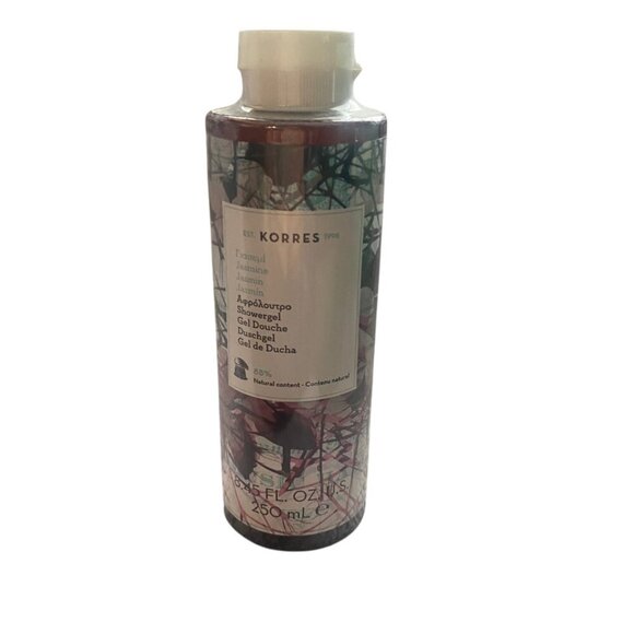 Korres Jasmine Showergel 8.45 Fl Oz 250 ml New Sealed - Picture 9 of 13